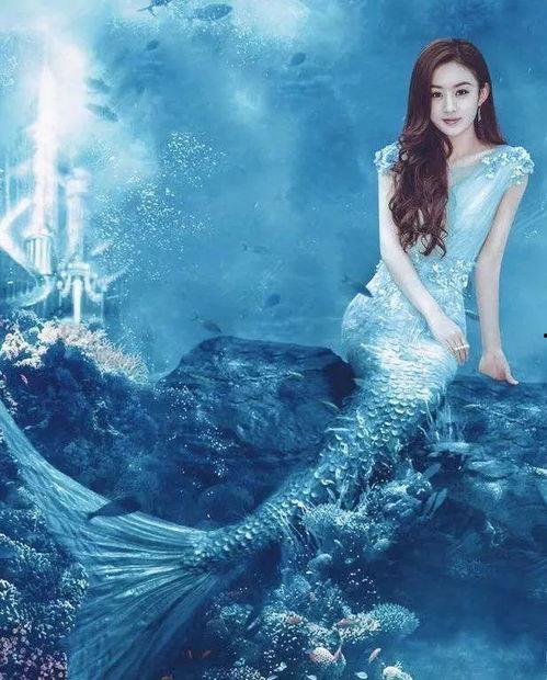 女明星美人鱼图片,探寻女明星的海洋魅力